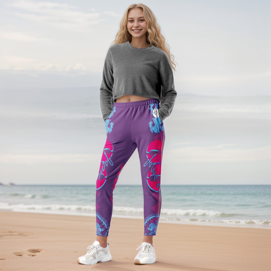 Purple Kisses Joggers