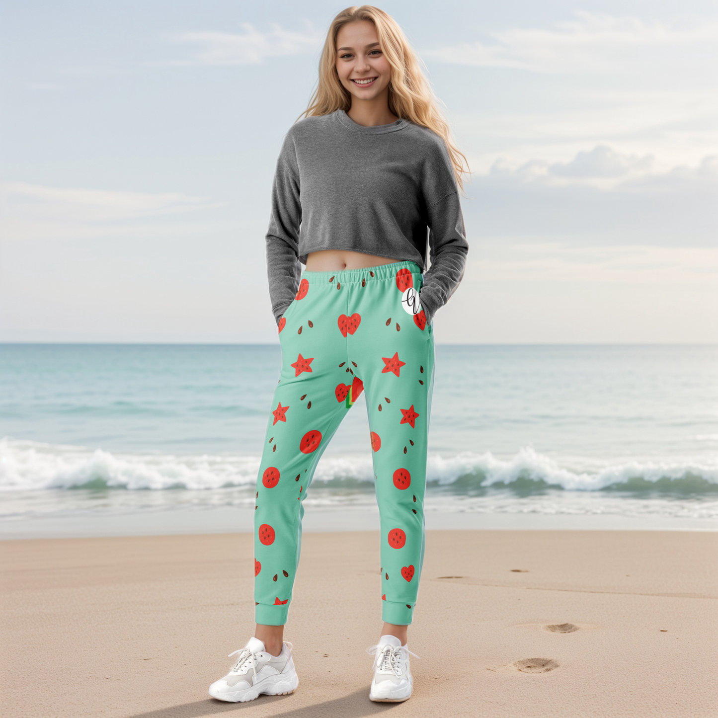 Watermelon Hearted Joggers
