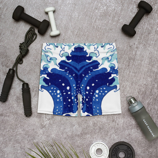 Wave Patterned Shorts