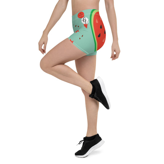 Watermelon heart Shorts