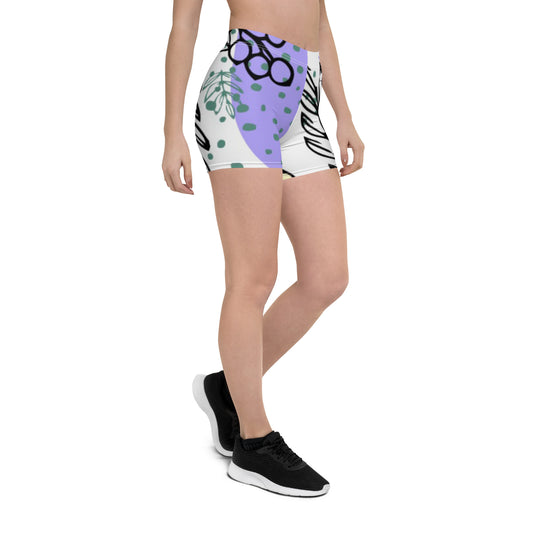 Violet Periwinkle Shorts