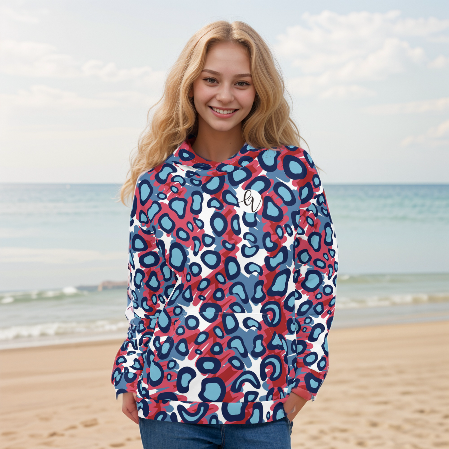 Leopard Design Pattern Hoodie