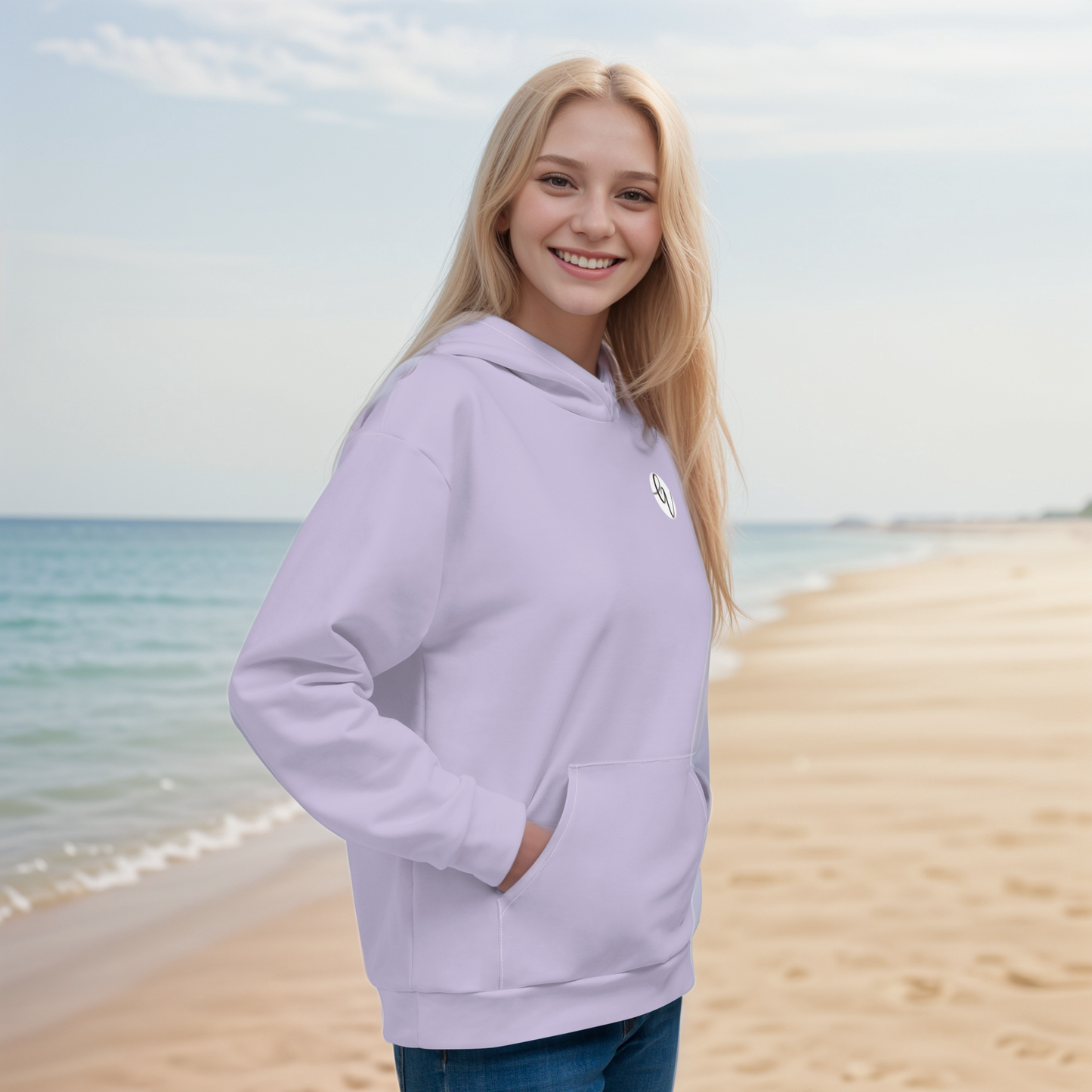 Violet Colored Hoodie