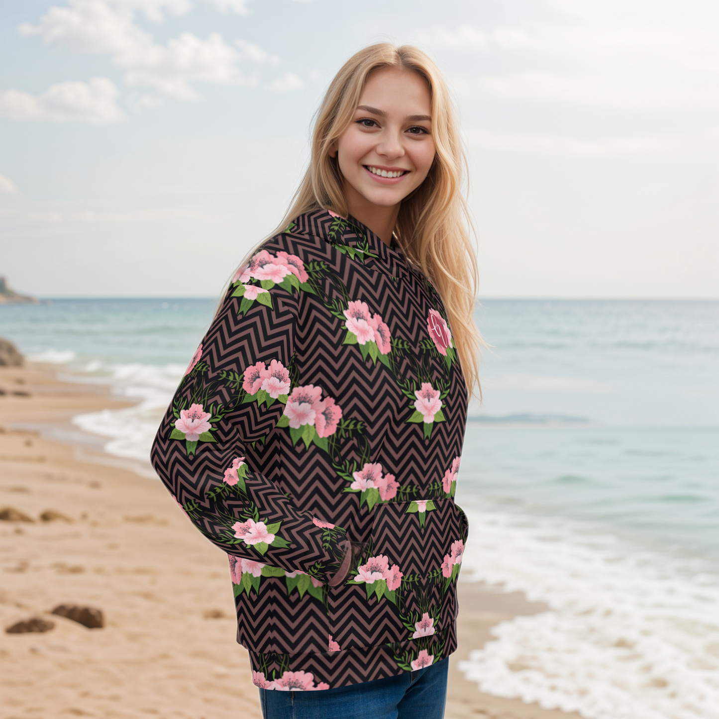 Pink Rose Apparel Hoodie