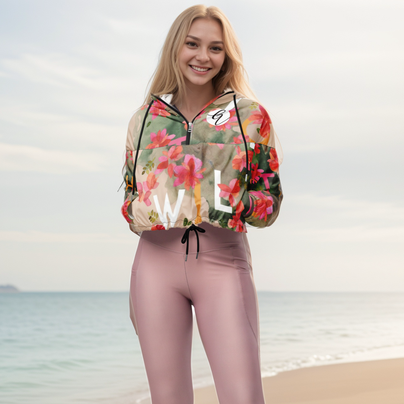 In The Wild Cropped Windbreaker