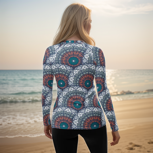 Mandala Rash Guard