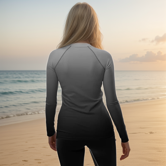 Grey Colored Rash Guard