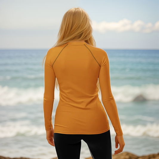 Mustard Coloured Rash Guard
