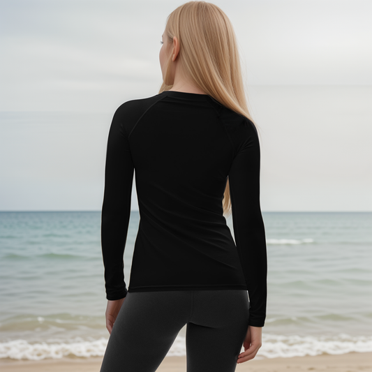 Girls Runs in the world Rash Guard