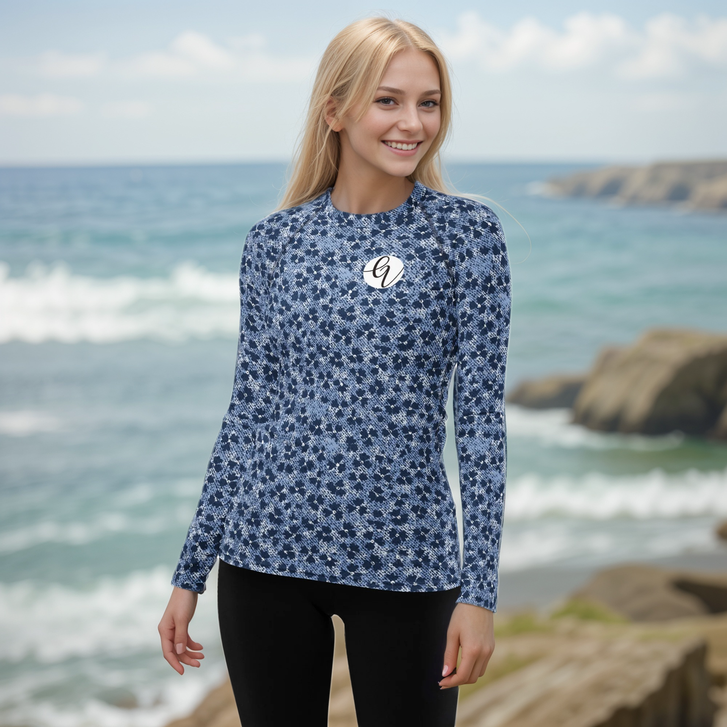 Bullet Printed Rash Guard