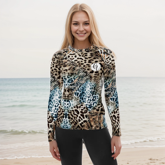 Tiger Skin Rash Guard