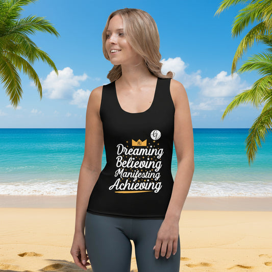 Dreaming Believing Cut & Sew Tank Top