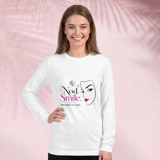 Smile Relaxed Long Sleeve Tee