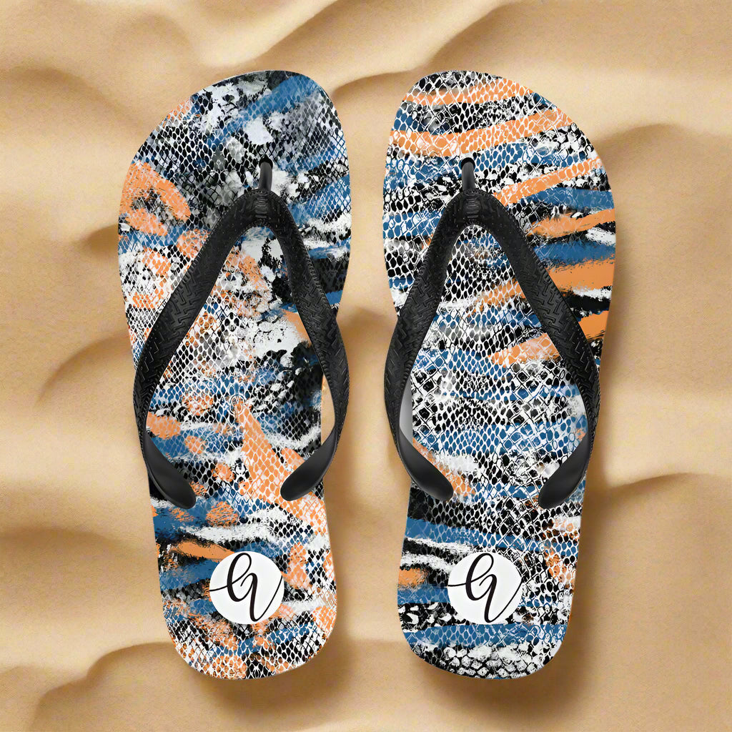 ANIMAL SKIN Flip-Flops