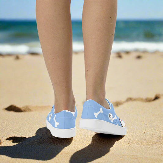 Bear Bones Lace-up Canvas Shoes