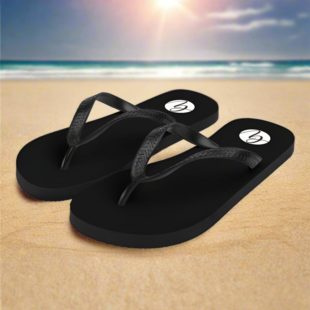 Black colored Flip-Flops