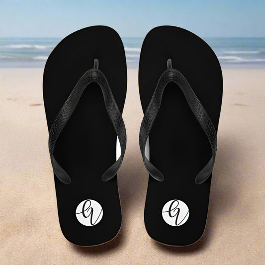Black colored Flip-Flops