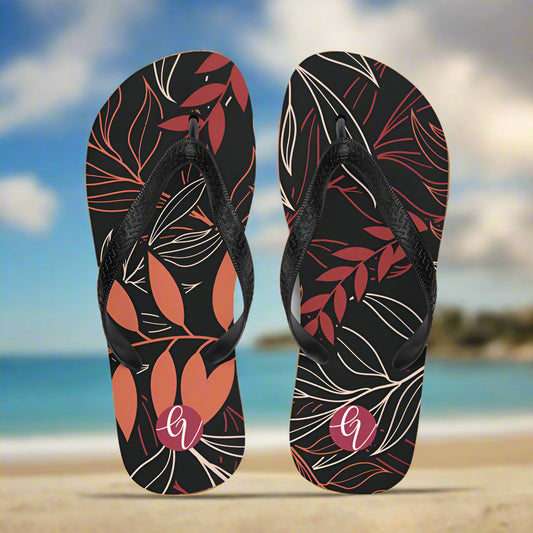 Palm leaves Flip-Flops