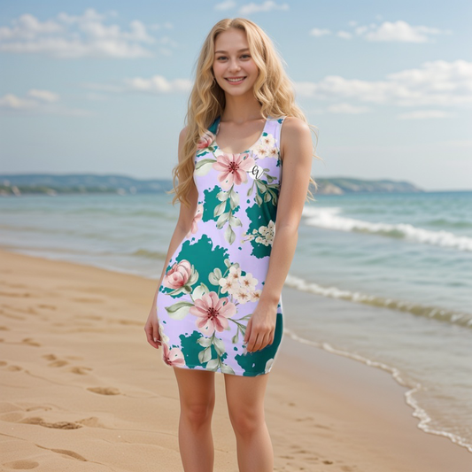 Flowers Forest Floral Cut & Sew Dress