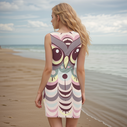 Owl Cut & Sew Dress