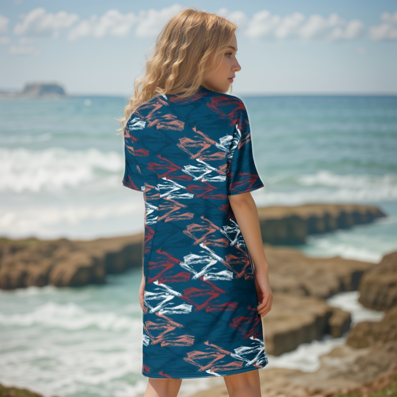 Victoria Line T-shirt Dress