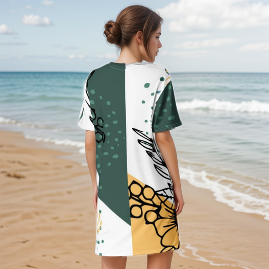 Unison Jungle T-shirt Dress