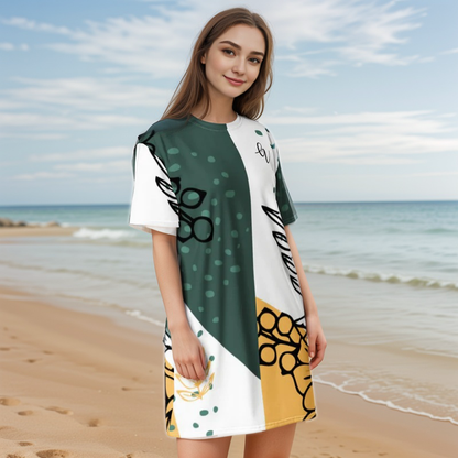 Unison Jungle T-shirt Dress