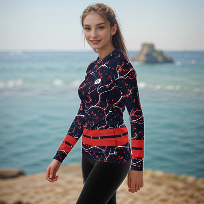 Blue Shades Rash Guard