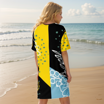 Yellow Yloral T-shirt Dress