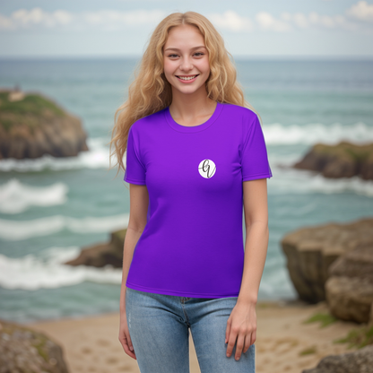 Dark Purple Colored T-shirt