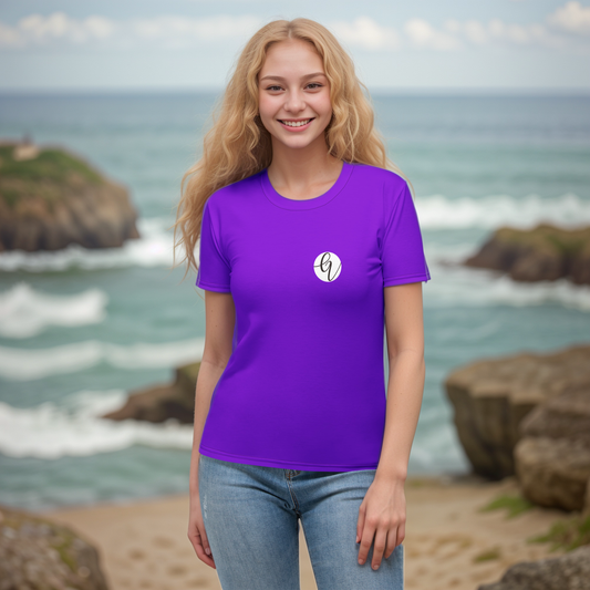 Dark Purple Colored T-shirt