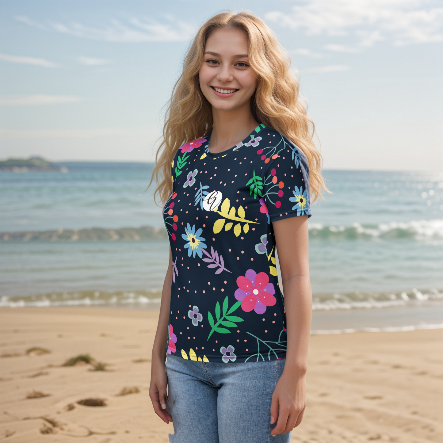 Colorful Ditsy T-shirt