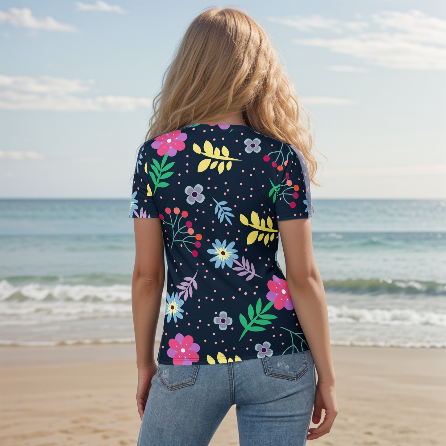 Colorful Ditsy T-shirt