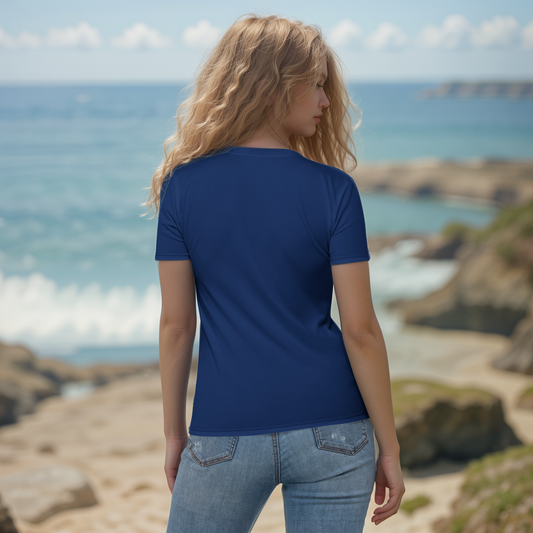 Blue Dark Colored T-shirt