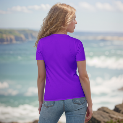 Dark Purple Colored T-shirt