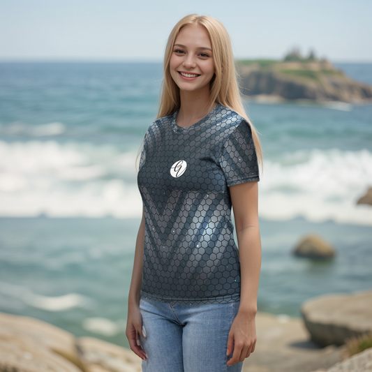 Blue Hexagon T-shirt