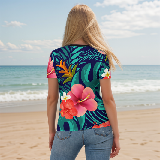 Floral Seamless Pattern T-shirt