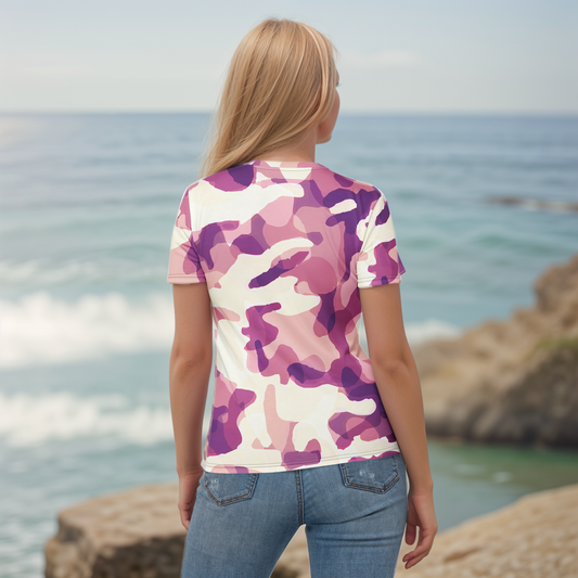 Drape Floral T-shirt