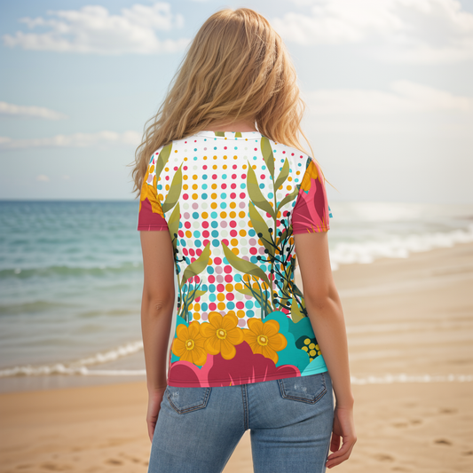 Floral Framed T-shirt