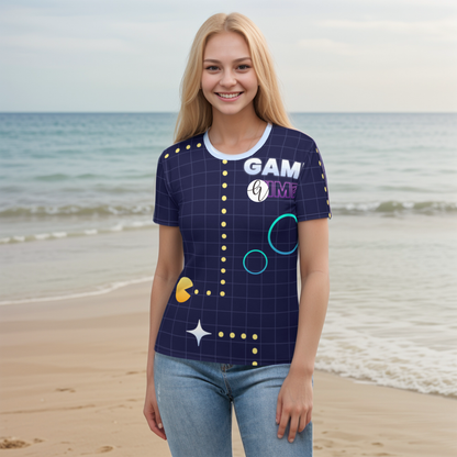 Game Patterned T-shirt