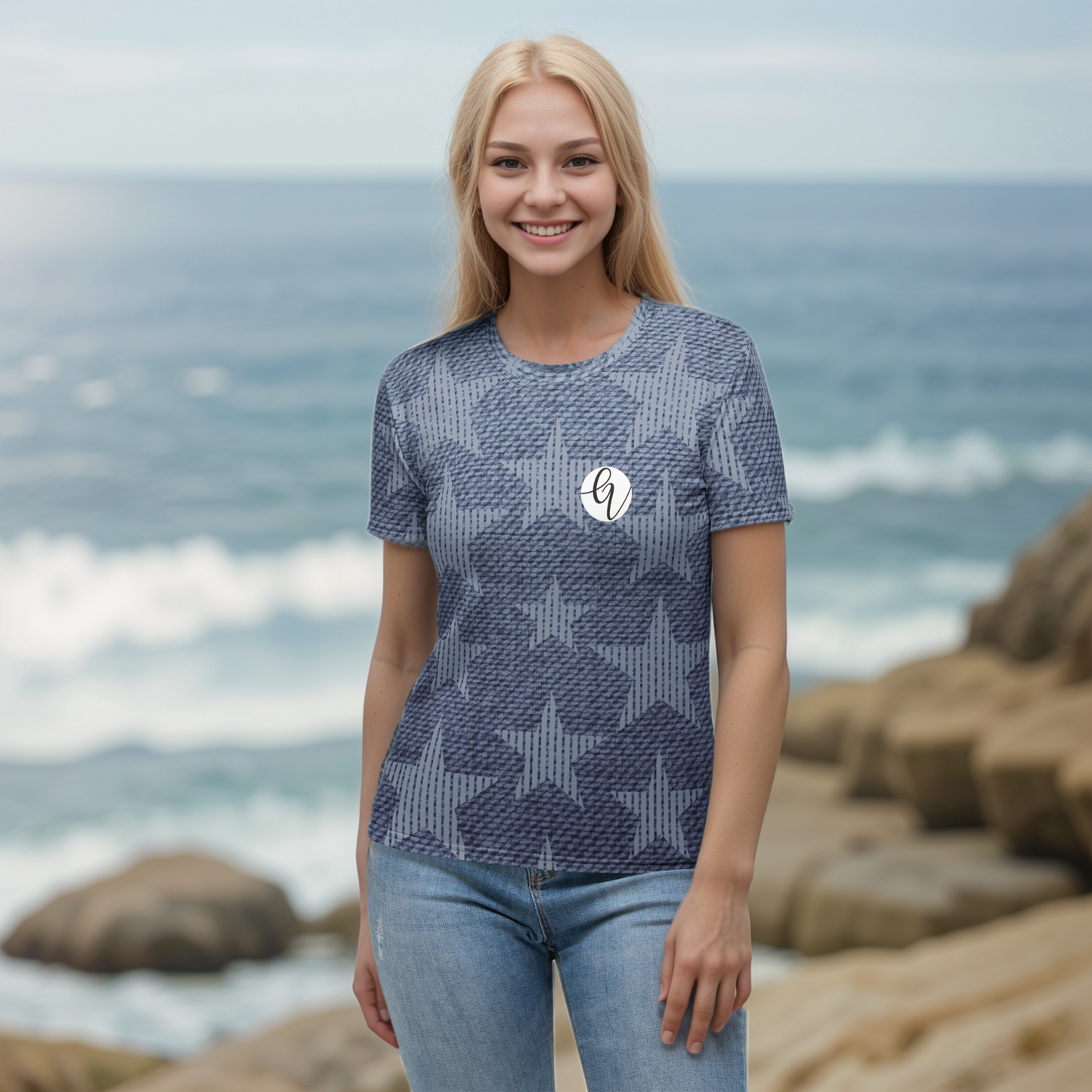 Grey Stars T-shirt