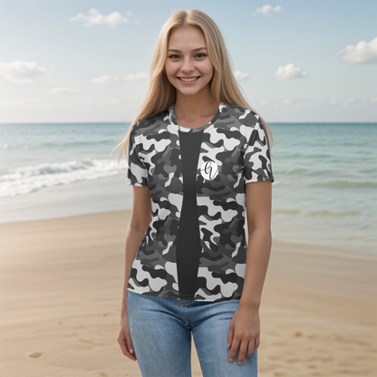 Grey Black Army T-shirt