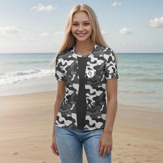 Grey Black Army T-shirt