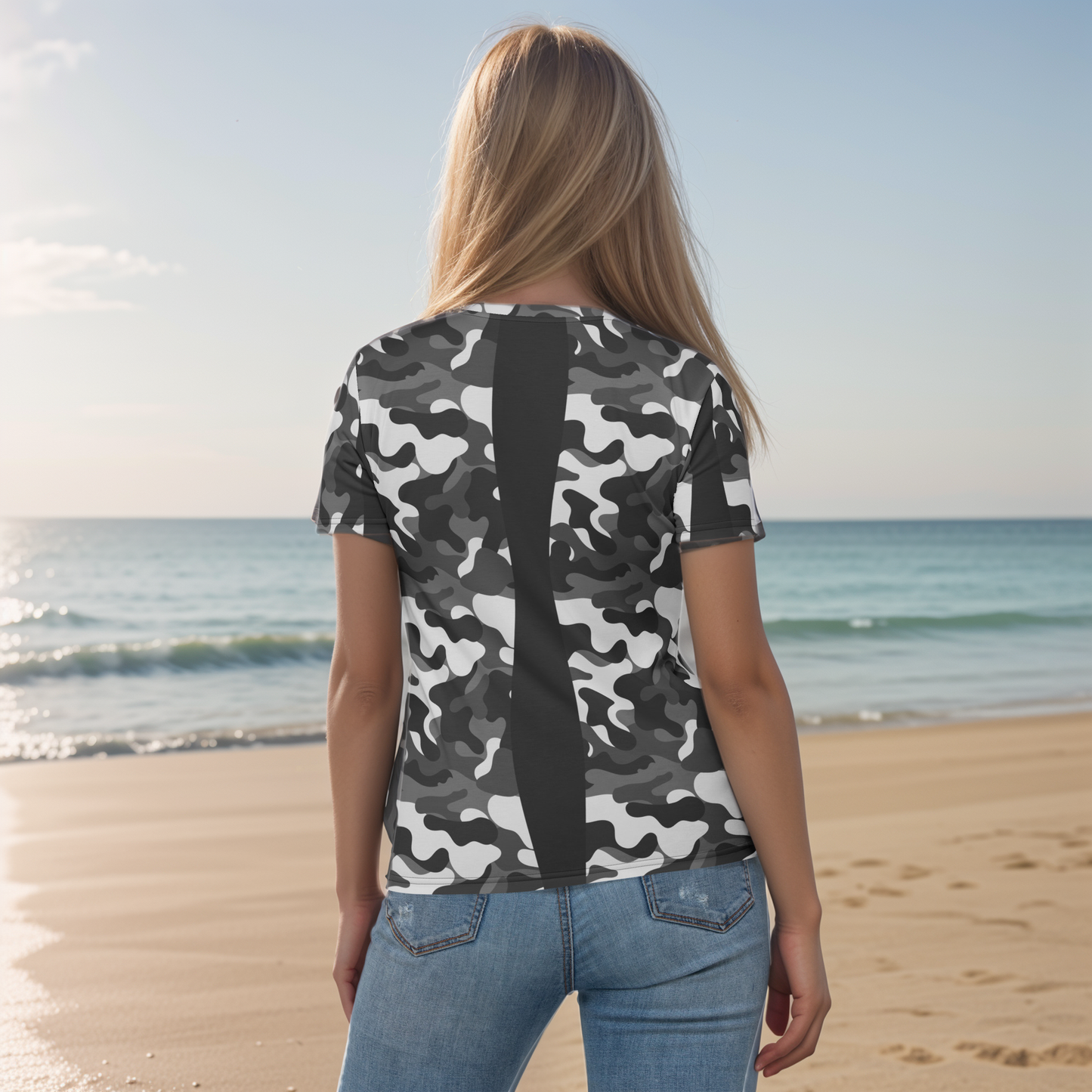 Grey Black Army T-shirt