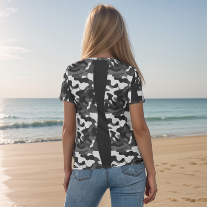 Grey Black Army T-shirt