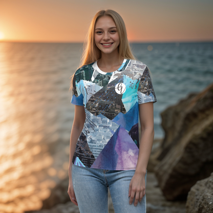Mountains Floral T-shirt