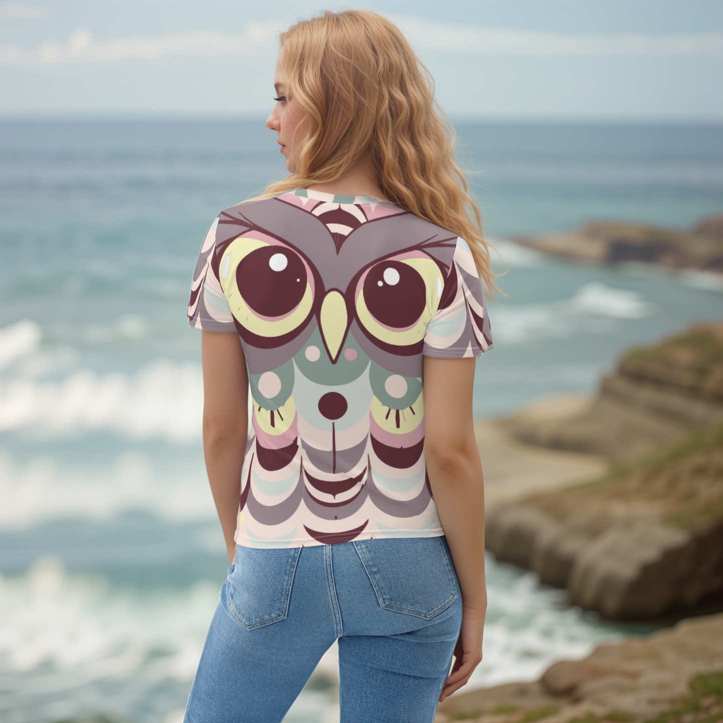 Owl Floral T-shirt