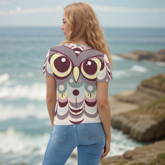 Owl Floral T-shirt