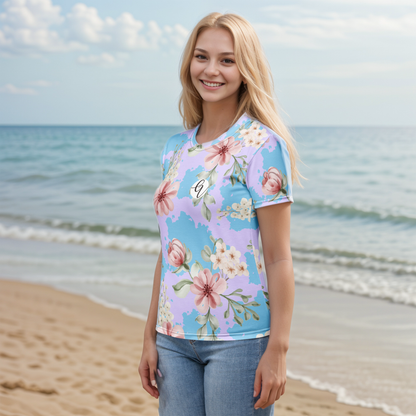 Leaves And Floral T-shirt