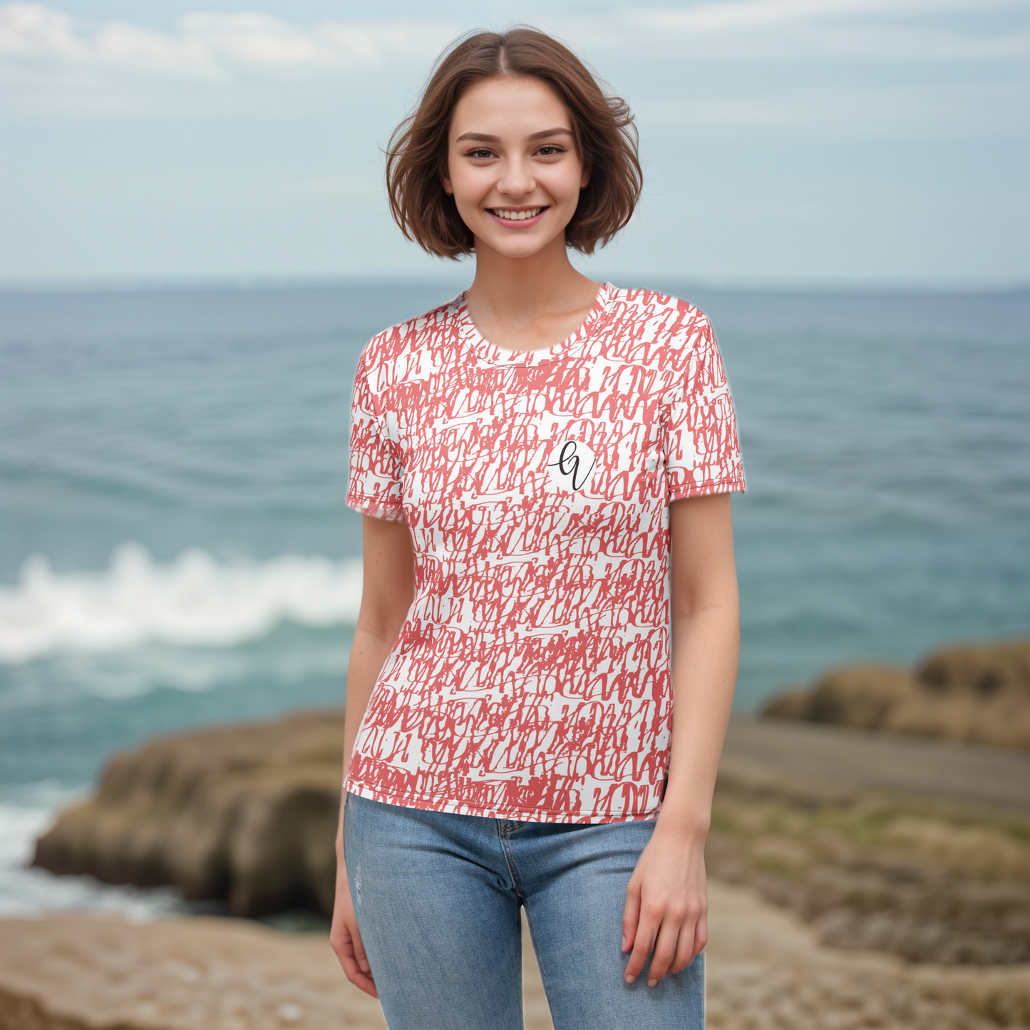 Red White Vintage T-shirt